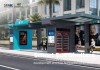 Smart Modular Bus Shelter with Vending Machine and Advertising Light Box