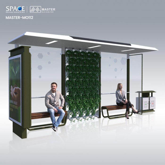Factory Made City Bus Station Bus Shelter for Sale