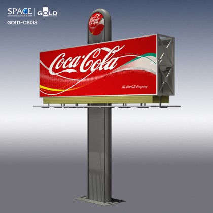 High quality aluminum profile light box for advertising used outdoor lighted signs /large size outdoor bill boards