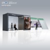 Digital Advertising Smart Bus Stand Comfortable public transportation Bus Station