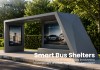 Modern Modular Bus Shelter with Advertising Light Boxes and LED Lighting | Masterway Modern Modular Bus Shelter with Advertising Light Boxes and LED Lighting | Masterway
