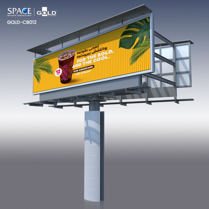 High quality aluminum profile light box for advertising used outdoor lighted signs /large size outdoor bill boards