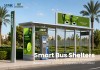 Smart Modular Bus Shelter with Ticket Machine and Advertising Light Box | MASTERWAY-MO185 Smart Modular Bus Shelter with Ticket Machine and Advertising Light Box | MASTERWAY-MO185