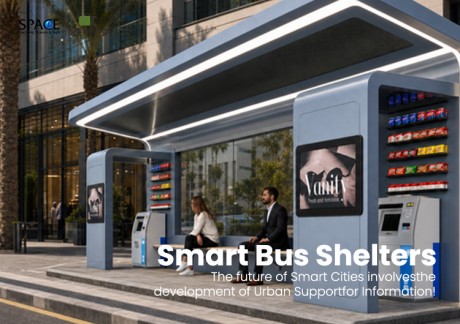 Advertising Light Box / LED Lighting / Tempered Glass / Bench / Ticket Vending Machine / Modular Bus Shelter