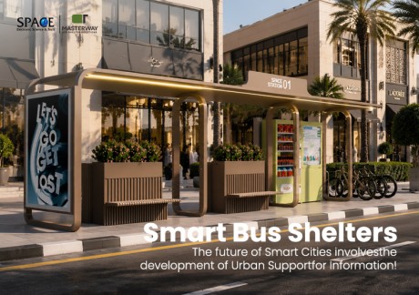 Modular Smart Bus Shelter with Vending Machine | MASTERWAY