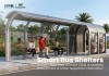 Curved Modular Bus Shelter with Advertising Light Box | Masterway