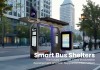 Outdoor Bus Shelter with Seating and Canopy for Urban Public Transport Outdoor Bus Shelter with Seating and Canopy for Urban Public Transport
