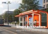 Enclosed Smart Bus Shelter with Vending Machine and LED Lighting | MASTERWAY Enclosed Smart Bus Shelter with Vending Machine and LED Lighting | MASTERWAY