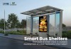 Outdoor Bus Stop Light Box with Seating and Backlit Advertising Panel Outdoor Bus Stop Light Box with Seating and Backlit Advertising Panel