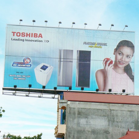 Roof Top Curved Rotating Prisma Advertising Outdoor Rotating Trivision Billboard