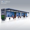 Best Quality Solar Power Bus Shelter Stop with Advertising Panels